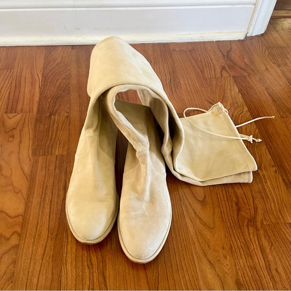 Stuart Weitzman Lowland over the knee suede boots - Picture 6 of 11